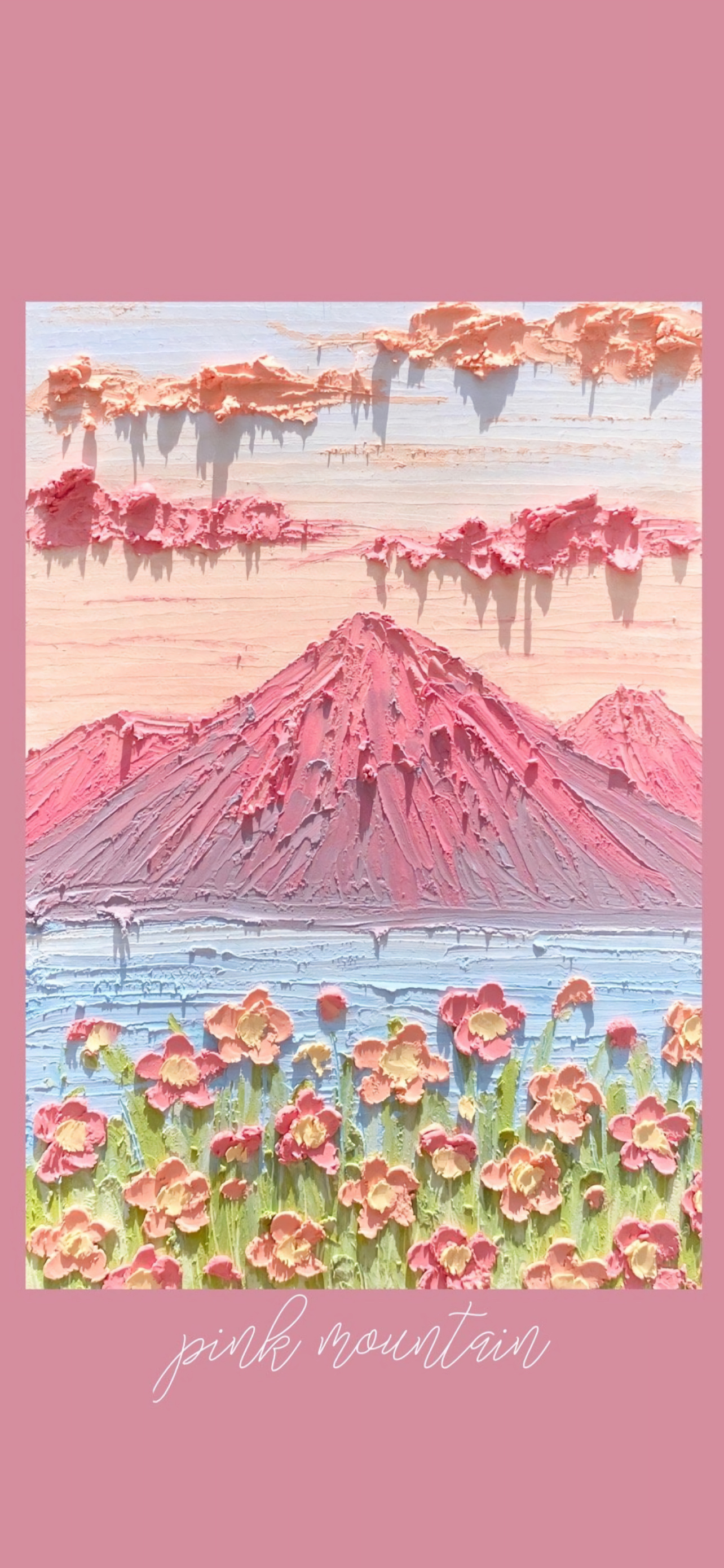 绝美油画棒壁纸