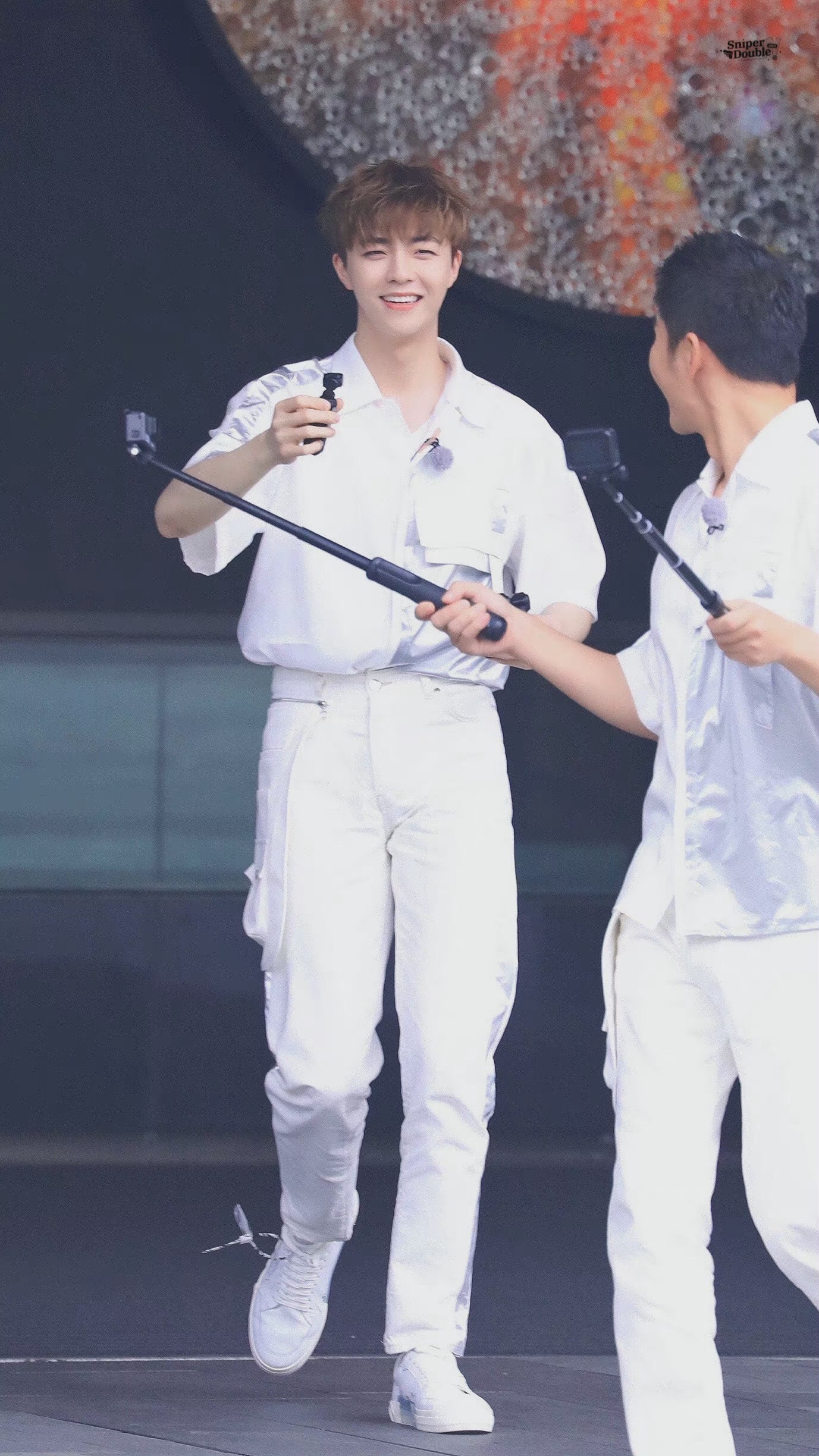 陈立农《奔跑吧》收官之夜海报 勇敢农农,不怕困难!