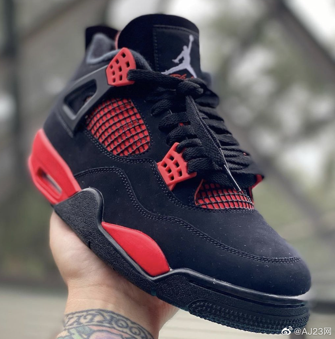 air jordan 4 "red thunder" 货号: ct8527-016