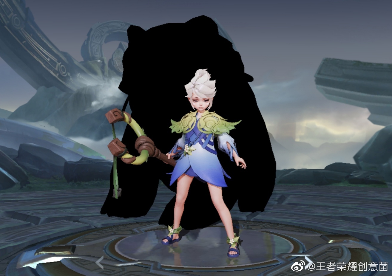 阿古朵的局外模型,小女孩挺可爱的_高清图集_新浪网