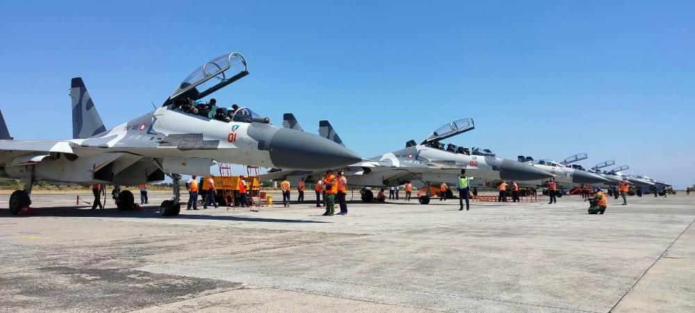 印度尼西亚空军苏-30MK2型战机……