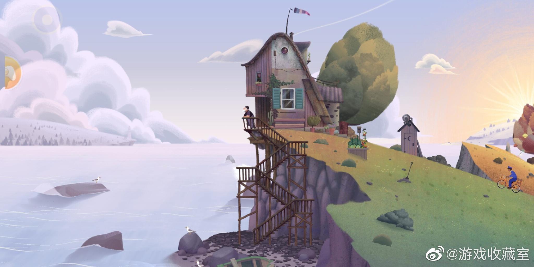 免费治愈系游戏——画风超赞 游戏名:回忆之旅……_高清图集_新浪网