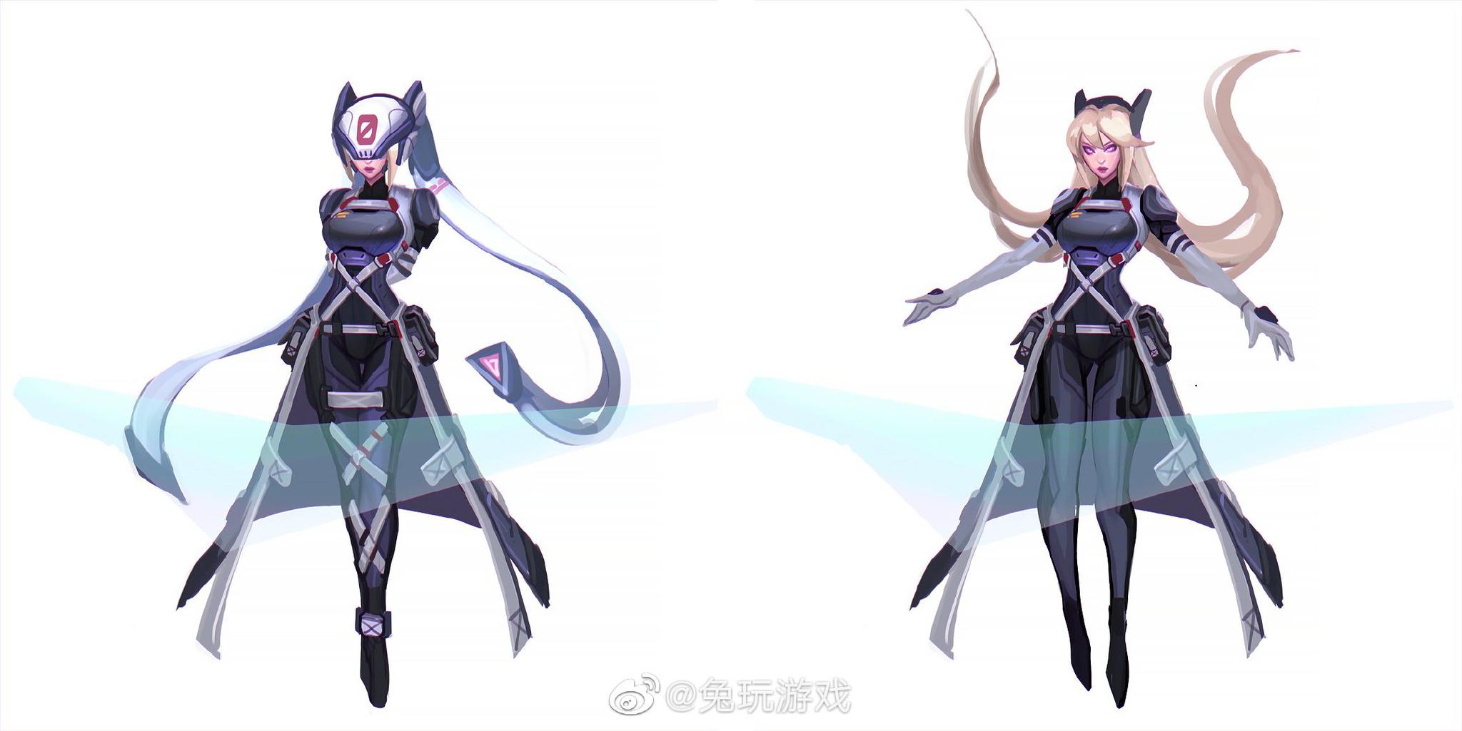 灵能特工·琴女的早期概念画稿