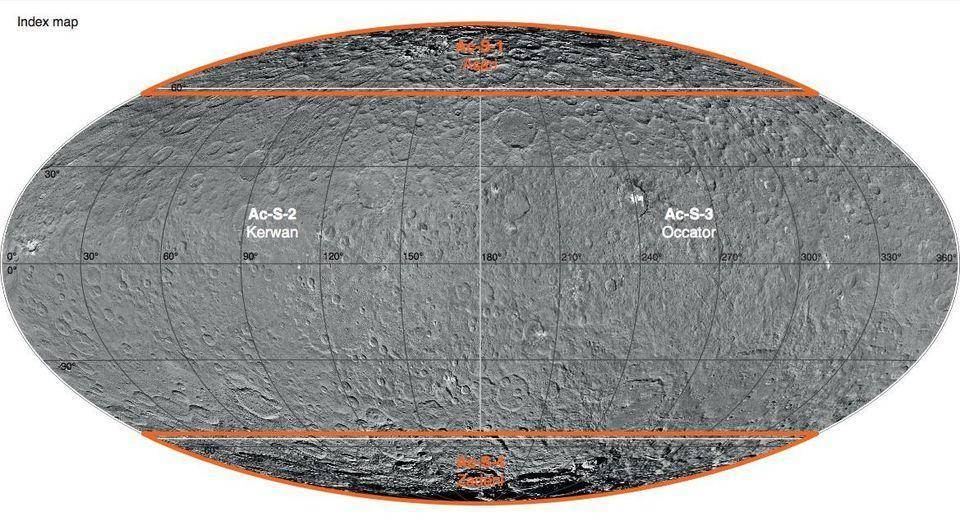 谷神星的阴影阳光无法触及的地方却给了我们更多阳光的秘密