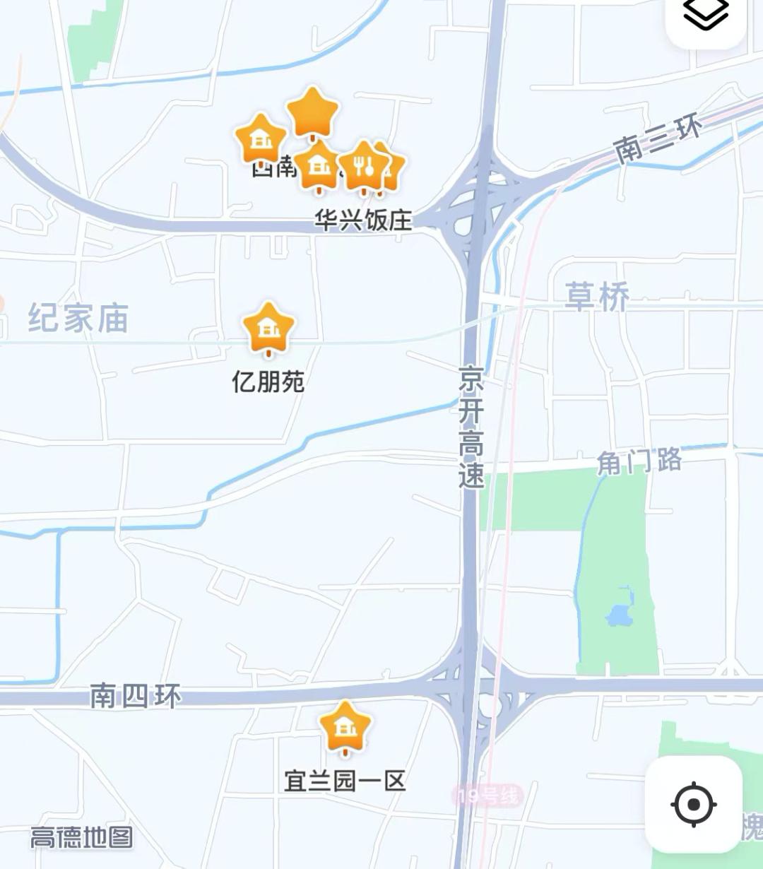 万柳园小区地图图片