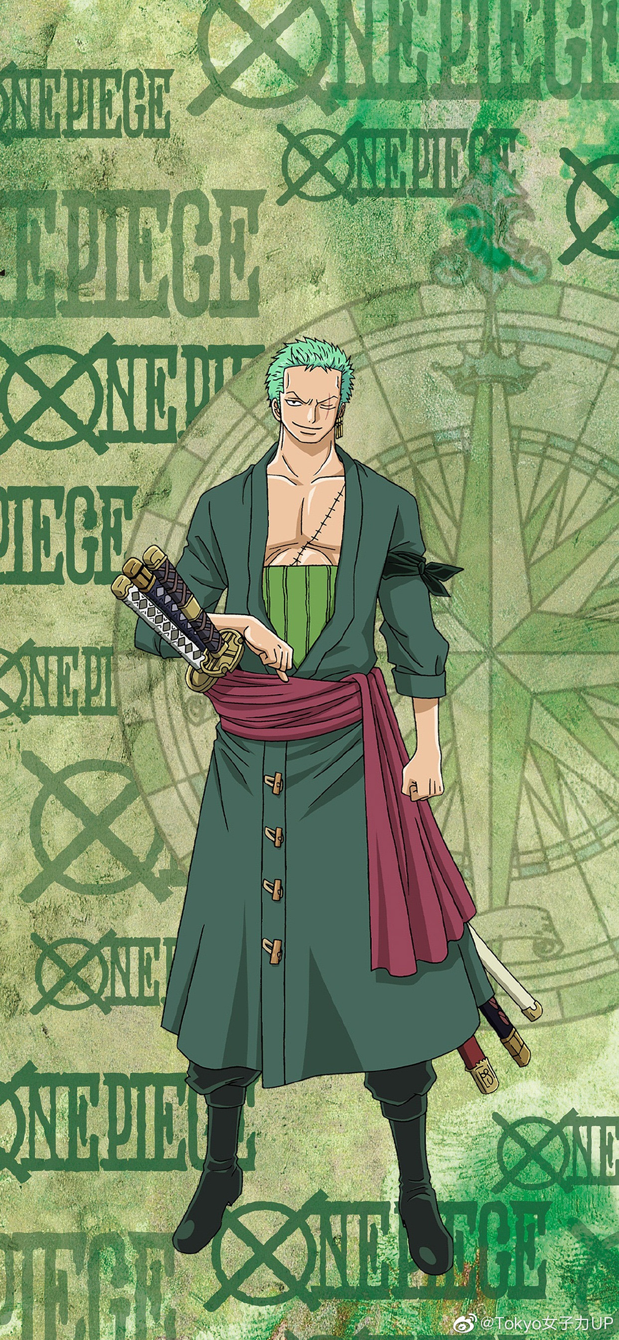 海贼王草帽海贼团人物手机壁纸来啦～__财经头条