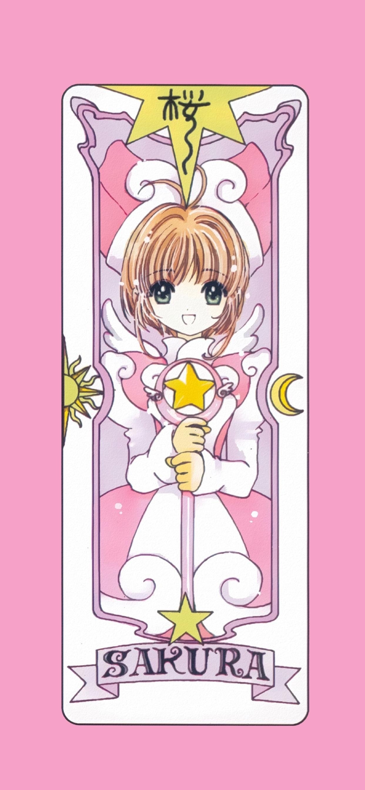 魔卡少女樱的塔罗牌手机壁纸 就在这里,小编为大家亲手奉上~!