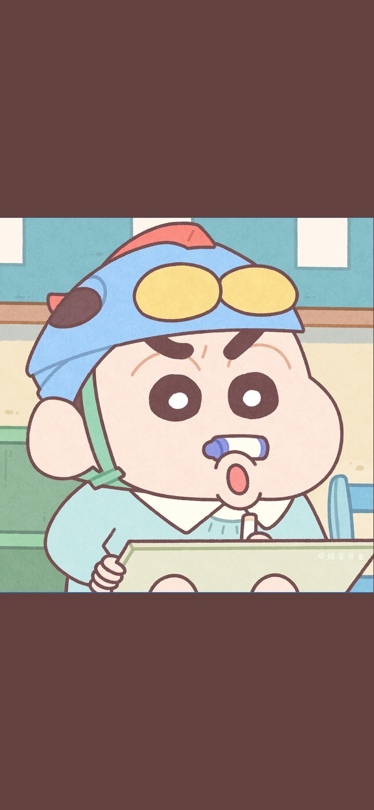 百变蜡笔小新风格手机壁纸 如果有来生,我要当条被子