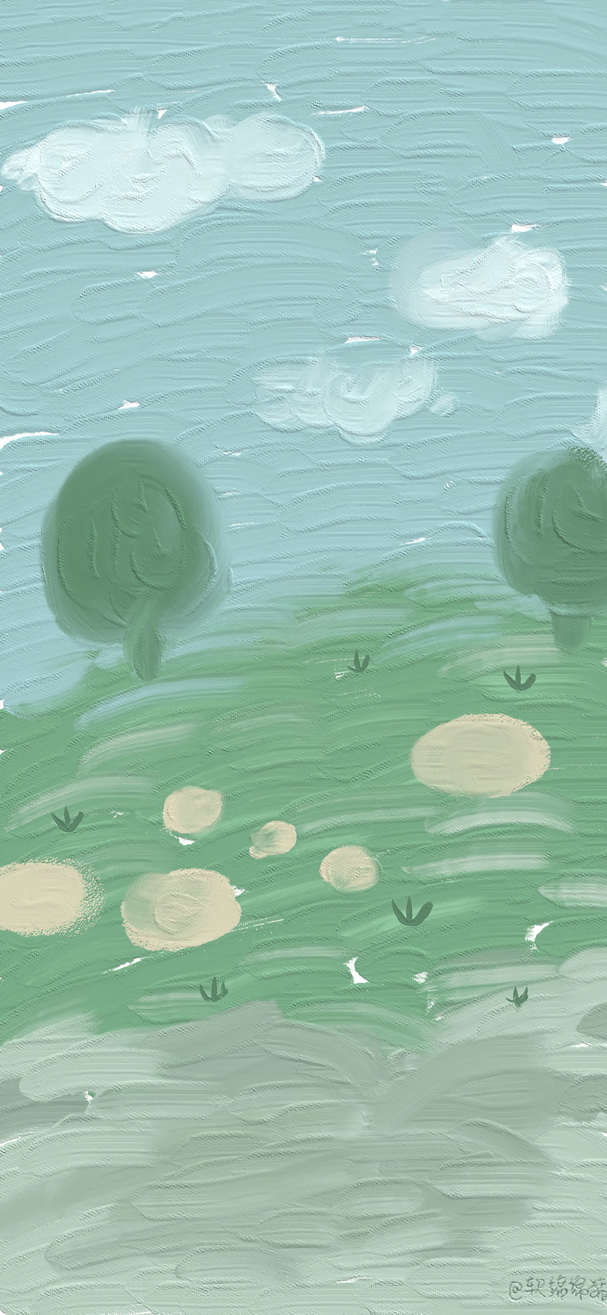 各种风格的绿色护眼壁纸 放松一下眼睛哦~!插图6