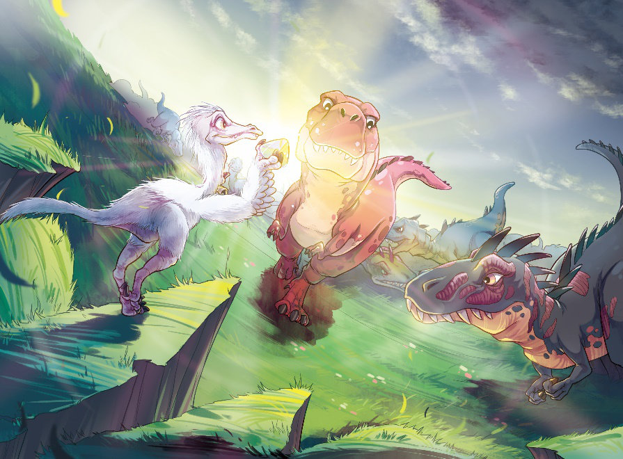 爆好听的恐龙"语文课",原创童话《凯叔·恐龙战士2》上线