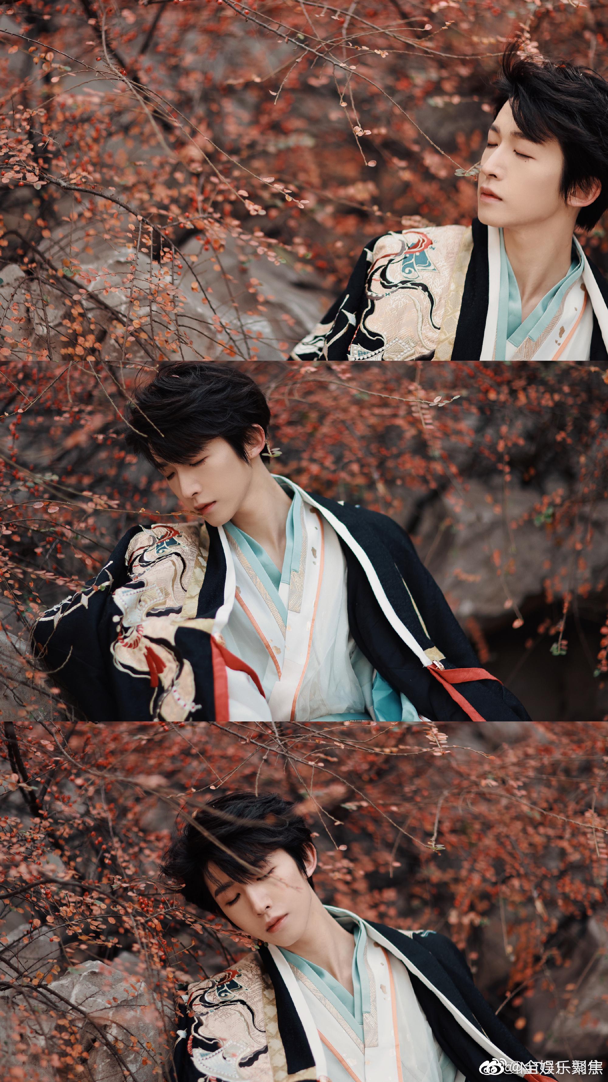 国风美少年刘宇 各种风格随意搭配都很有气质 简直不要太帅哦