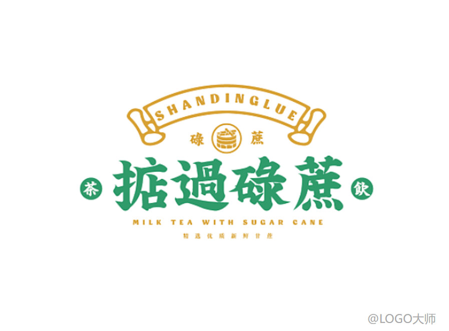 国潮风餐饮logo设计欣赏