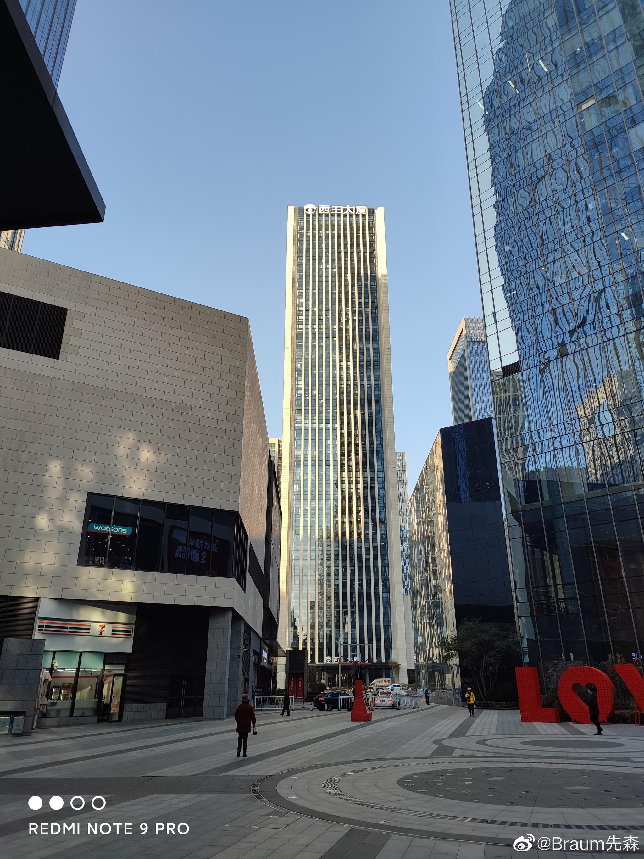 redminote9pro样张后面三张是夜景