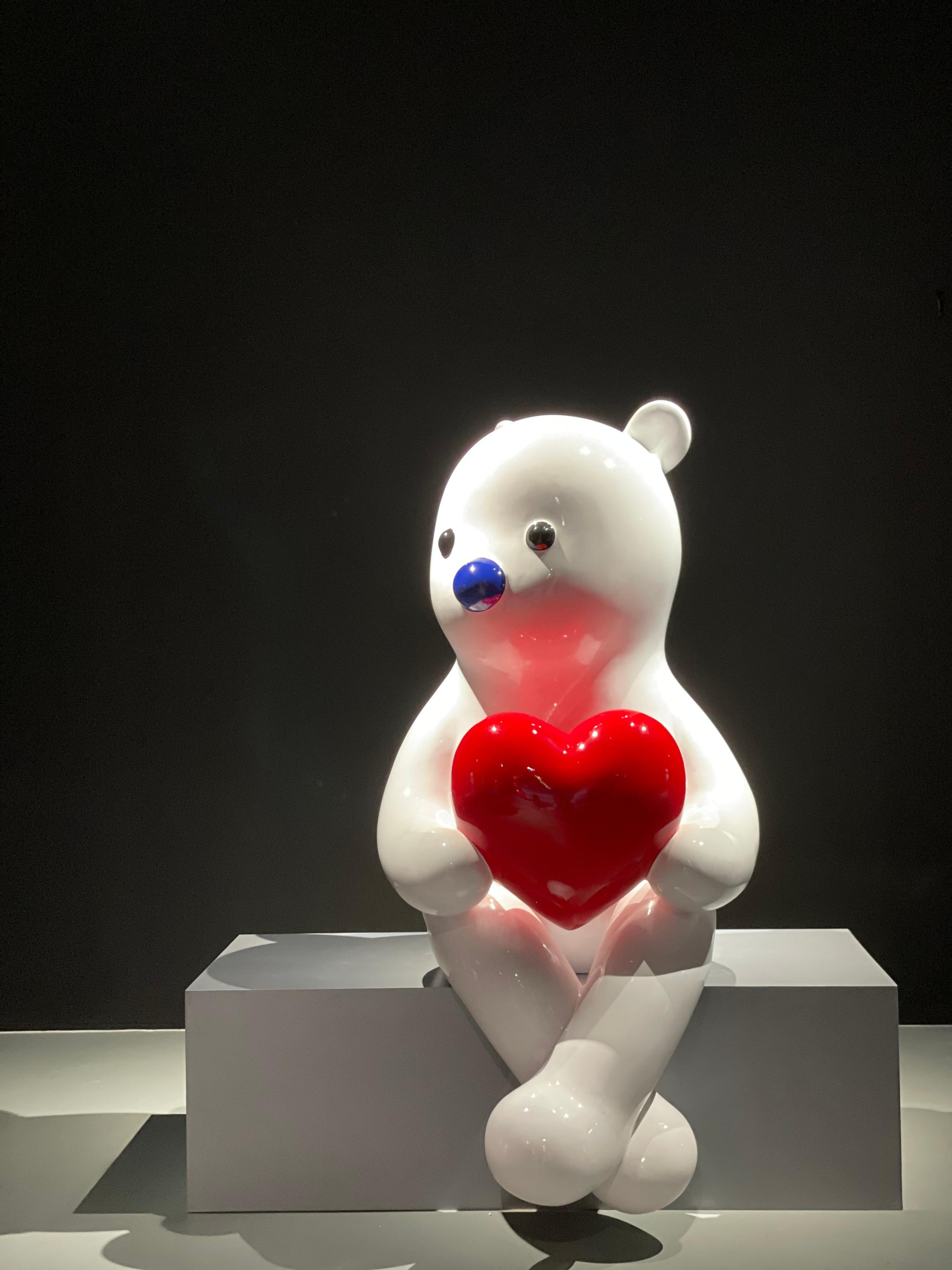 咋这么可爱啊谁不想去拍拍照呀张占占宝龙美术馆个展兔子