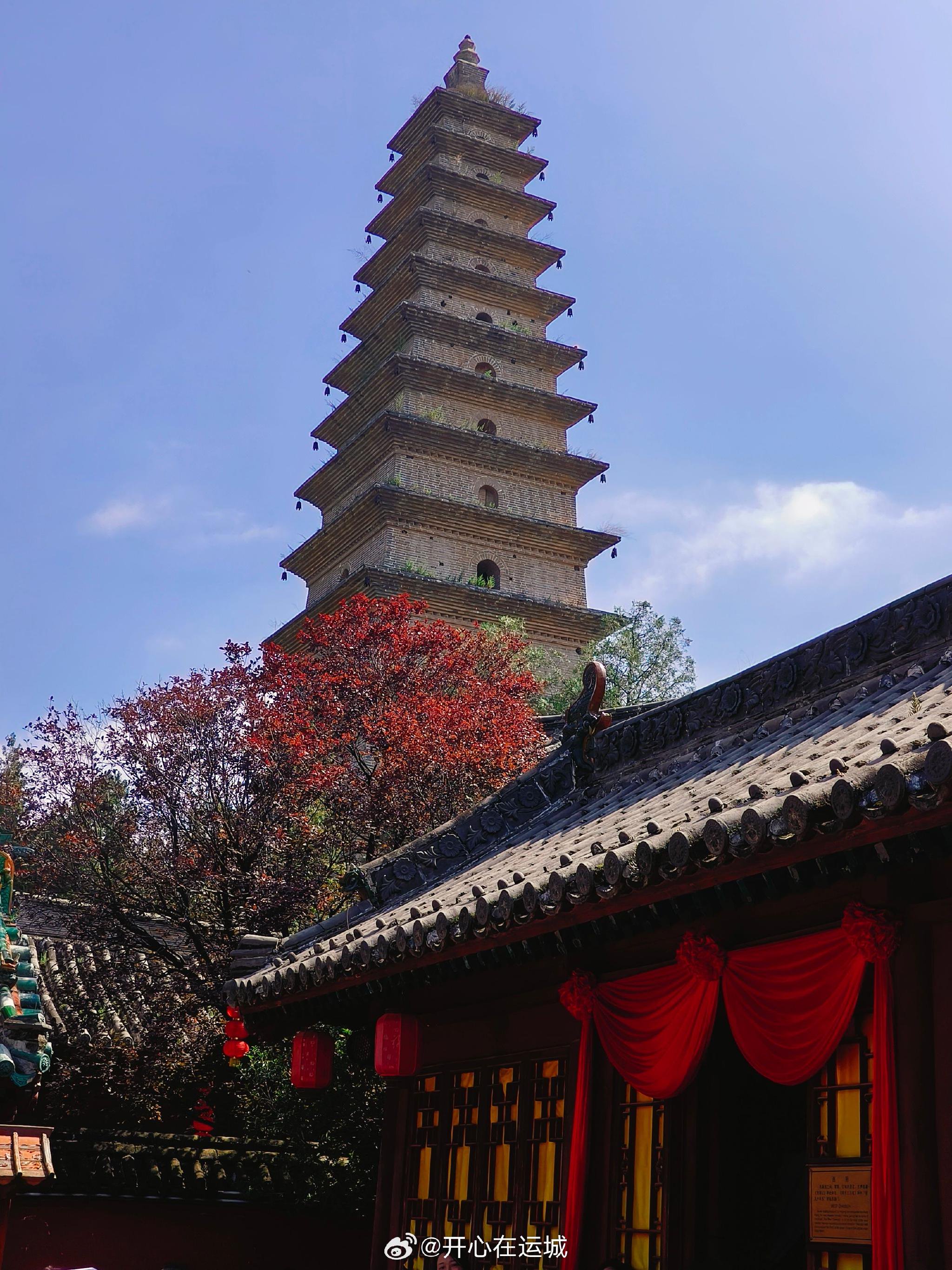 天下寺庙不谈情唯有山西永济普救寺莺莺塔下看西厢记的前世今生