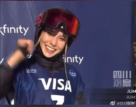 又甜又飒的谷爱凌新赛季首场夺冠！休闲区蓝鸢梦想 - Www.slyday.coM