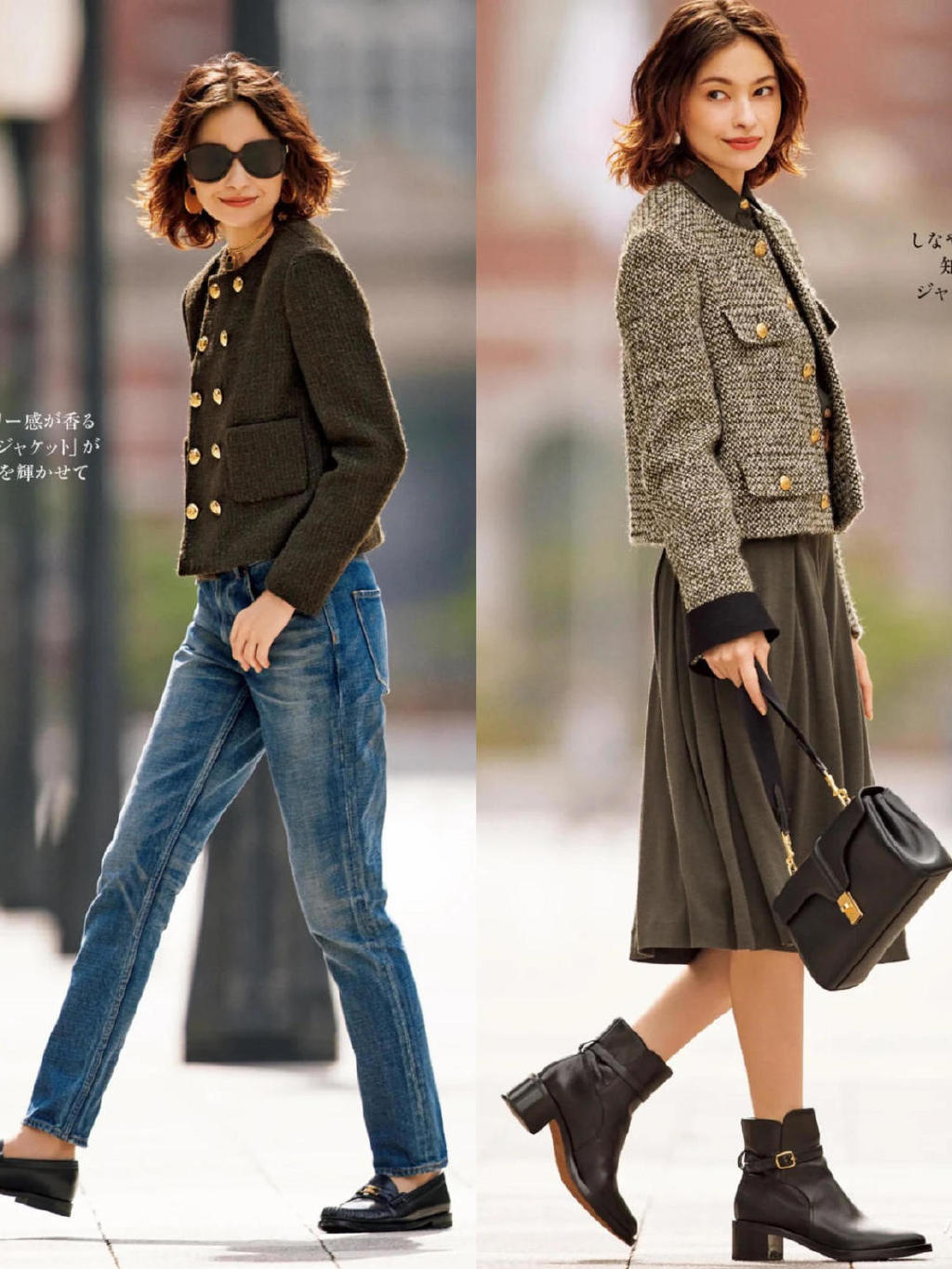 穿得简单省时省力才是关键,所以不擅长搭配的女孩如果要在秋天买衣服