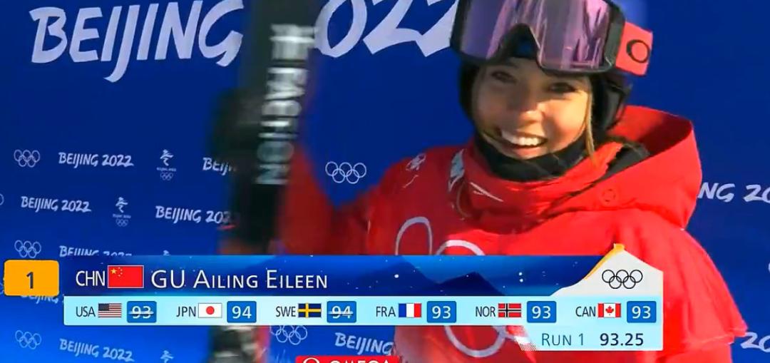 谷爱凌个人第二金！U型场地之王！李方慧、张可欣，你们也很棒休闲区蓝鸢梦想 - Www.slyday.coM