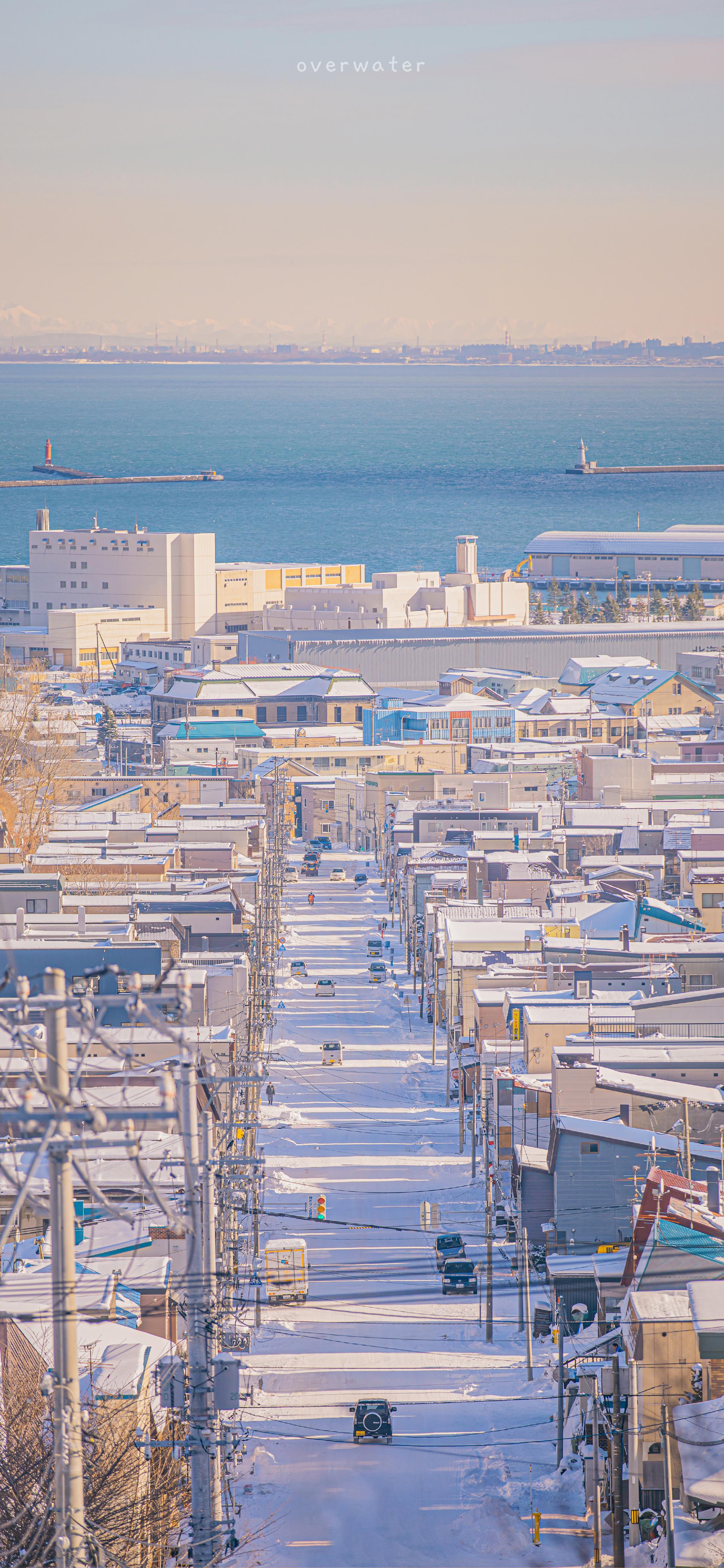 雪晴北海道小樽by