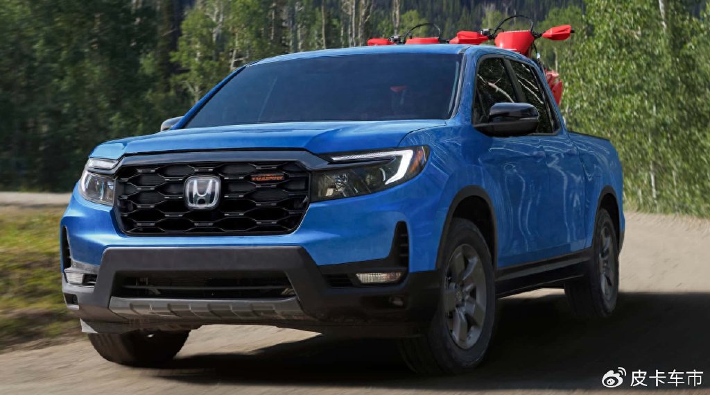 2024款本田ridgeline皮卡新车曝光北美畅销主打实用