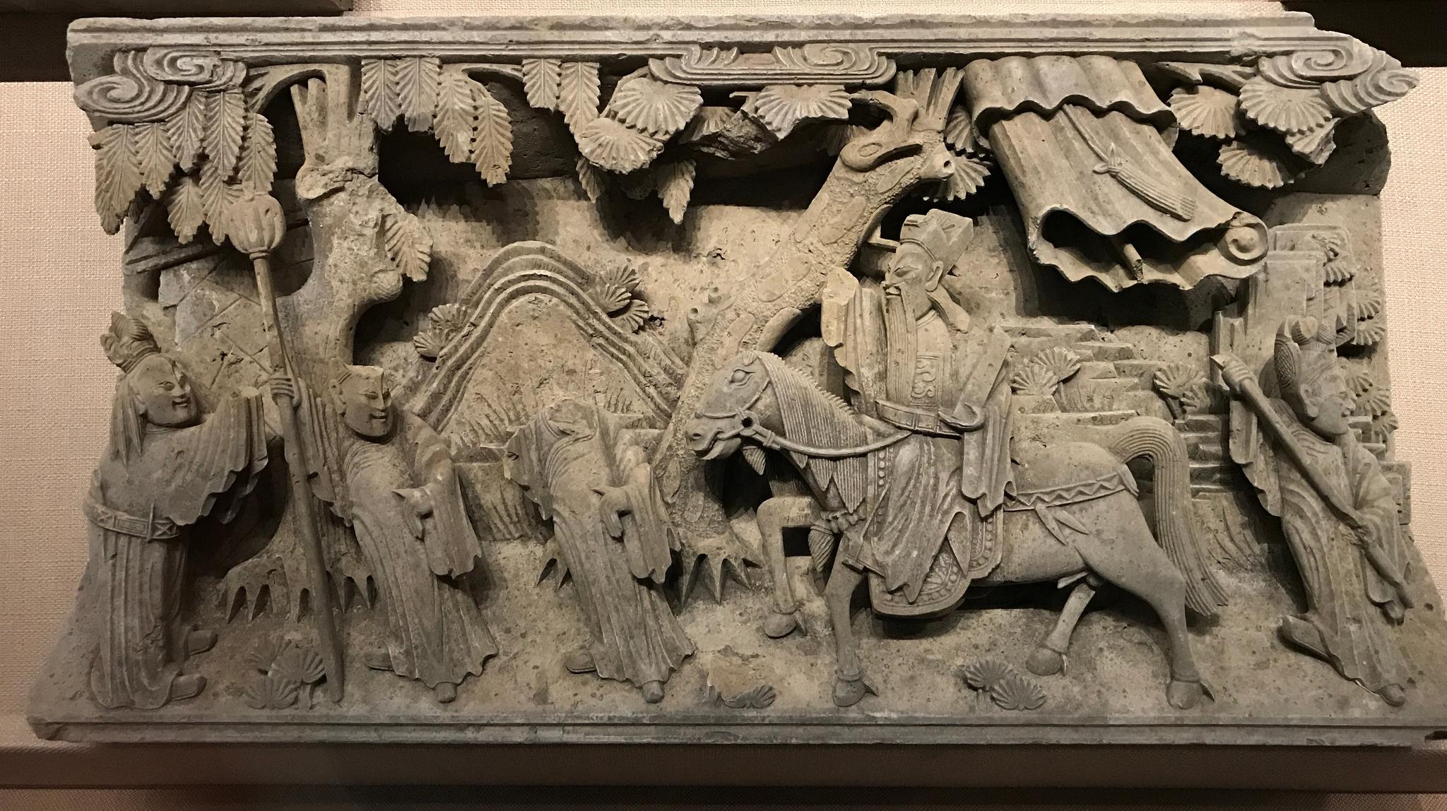 常州博物馆藏品清代戏曲题材砖雕