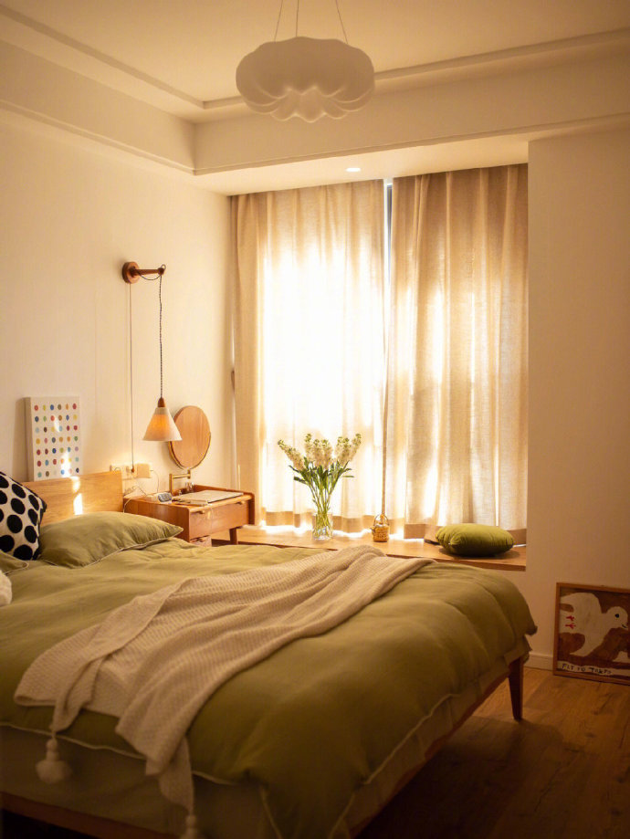 85㎡日式温馨小屋 67676767,日系原木风装修太爱啦