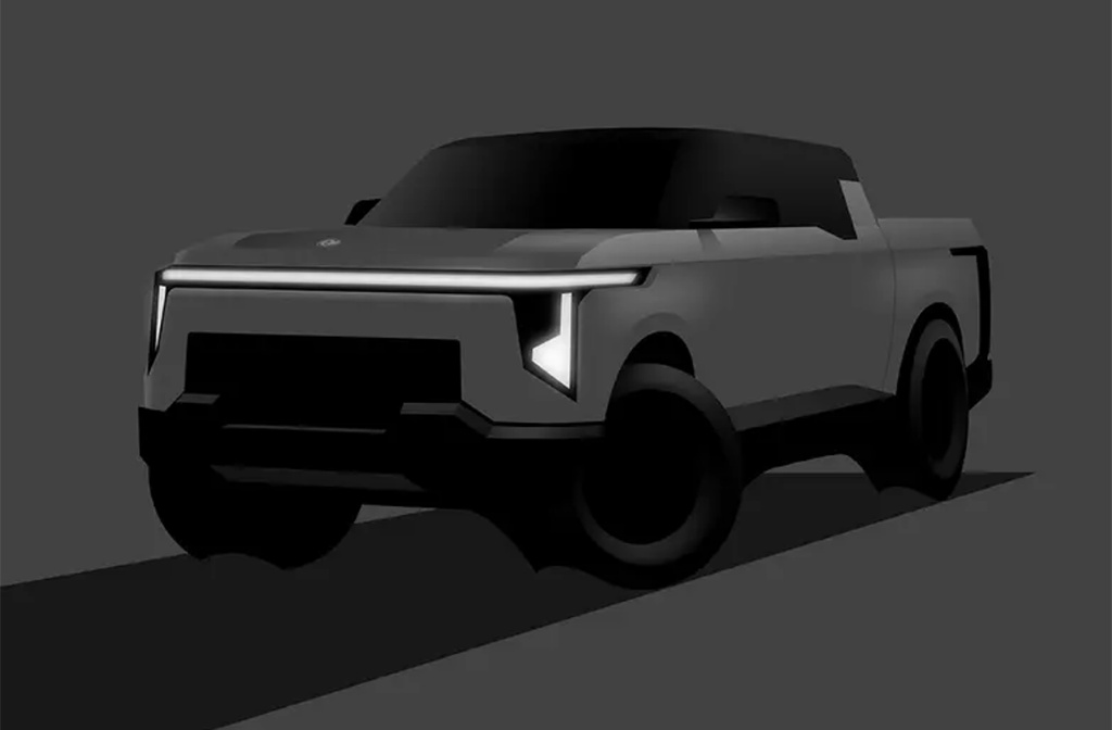 造型科幻主打新能源来看东风全新皮卡概念图