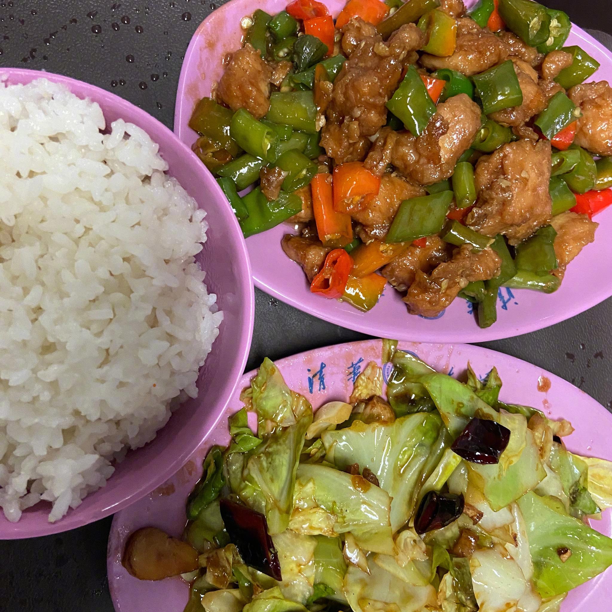 来感受下清华大学食堂的饭菜图自@隅央_高清图集_新浪网