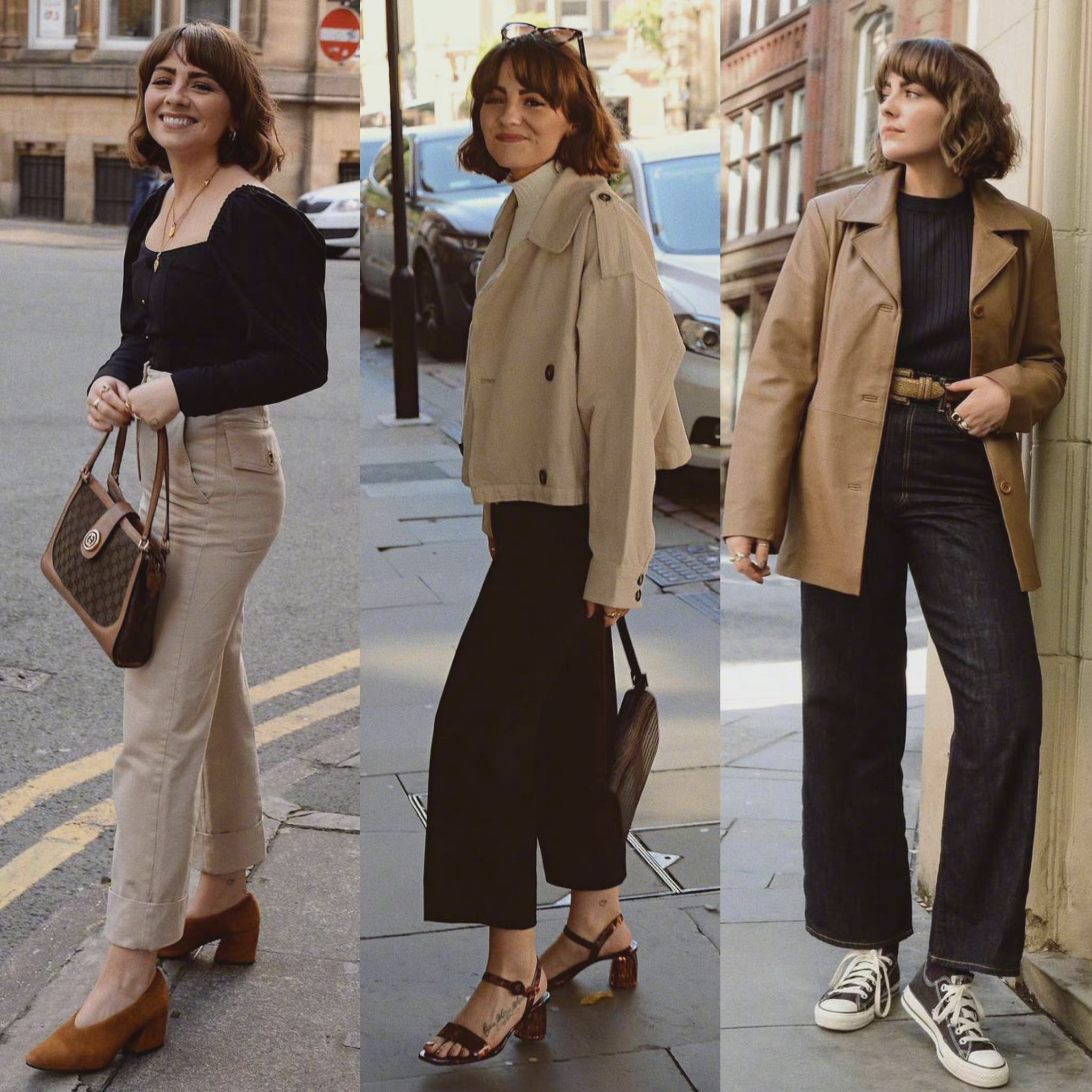 伦敦女生日常穿搭参考复古英伦风的搭配指南