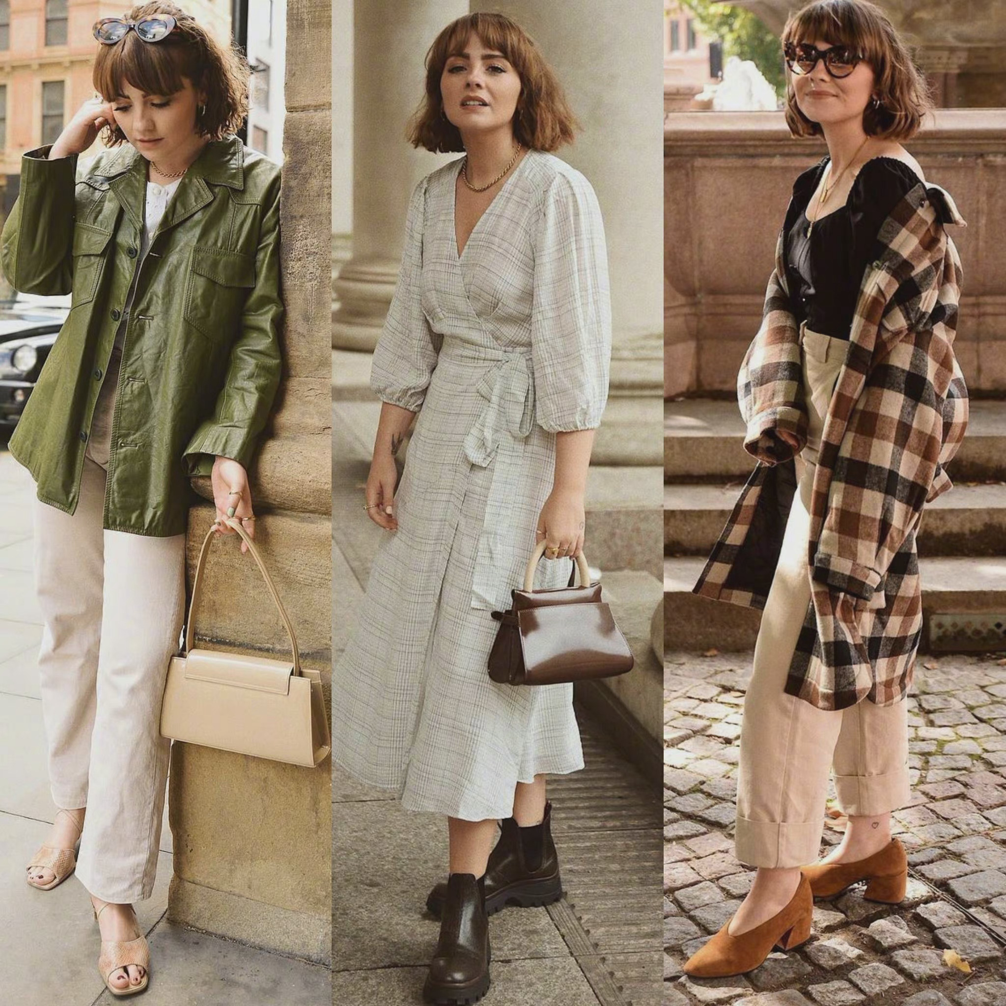 伦敦女生日常穿搭参考复古英伦风的搭配指南