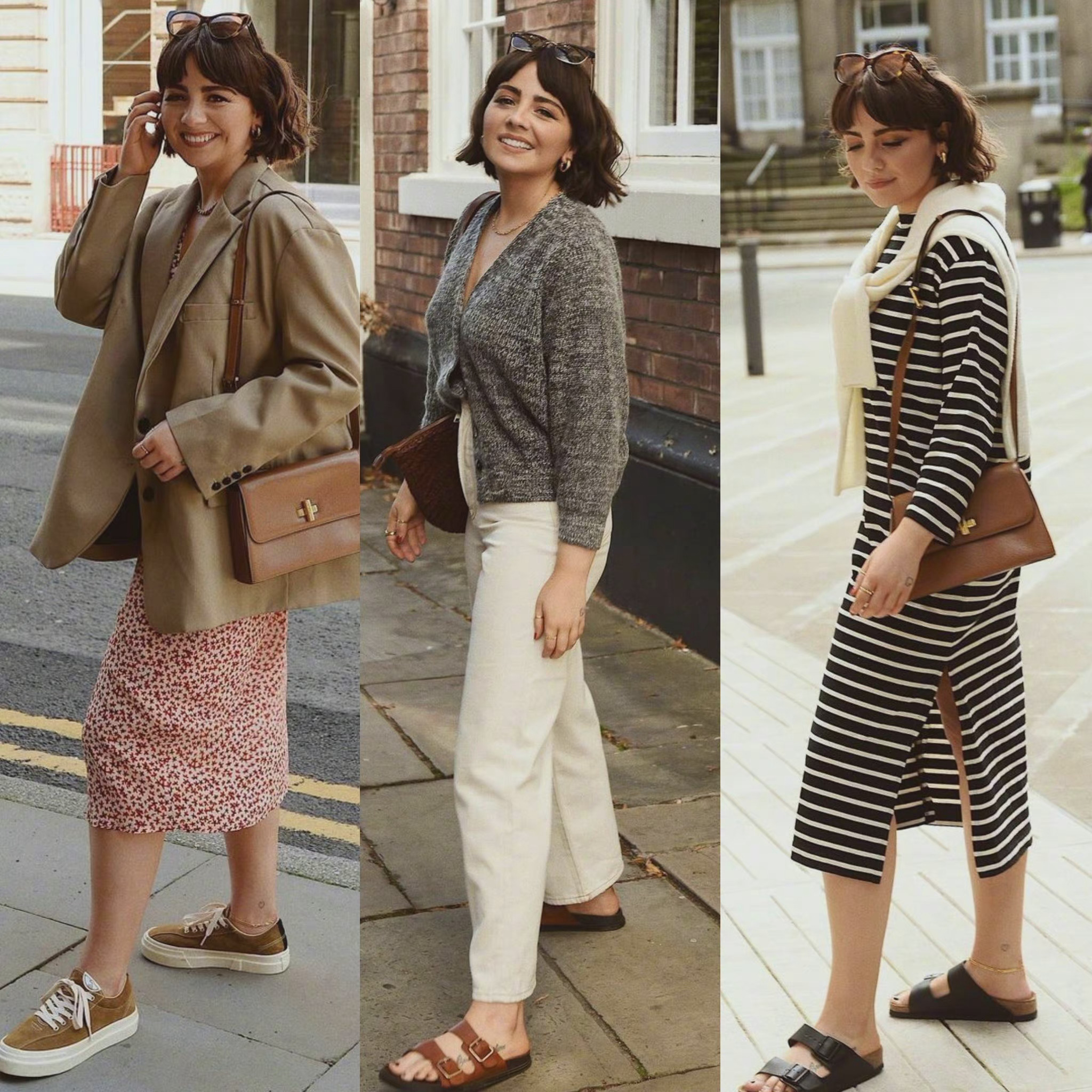 伦敦女生日常穿搭参考复古英伦风的搭配指南