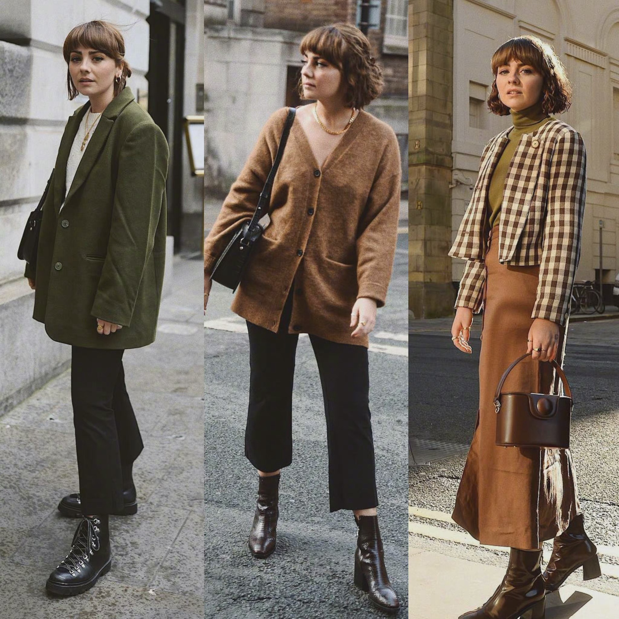伦敦女生日常穿搭参考复古英伦风的搭配指南
