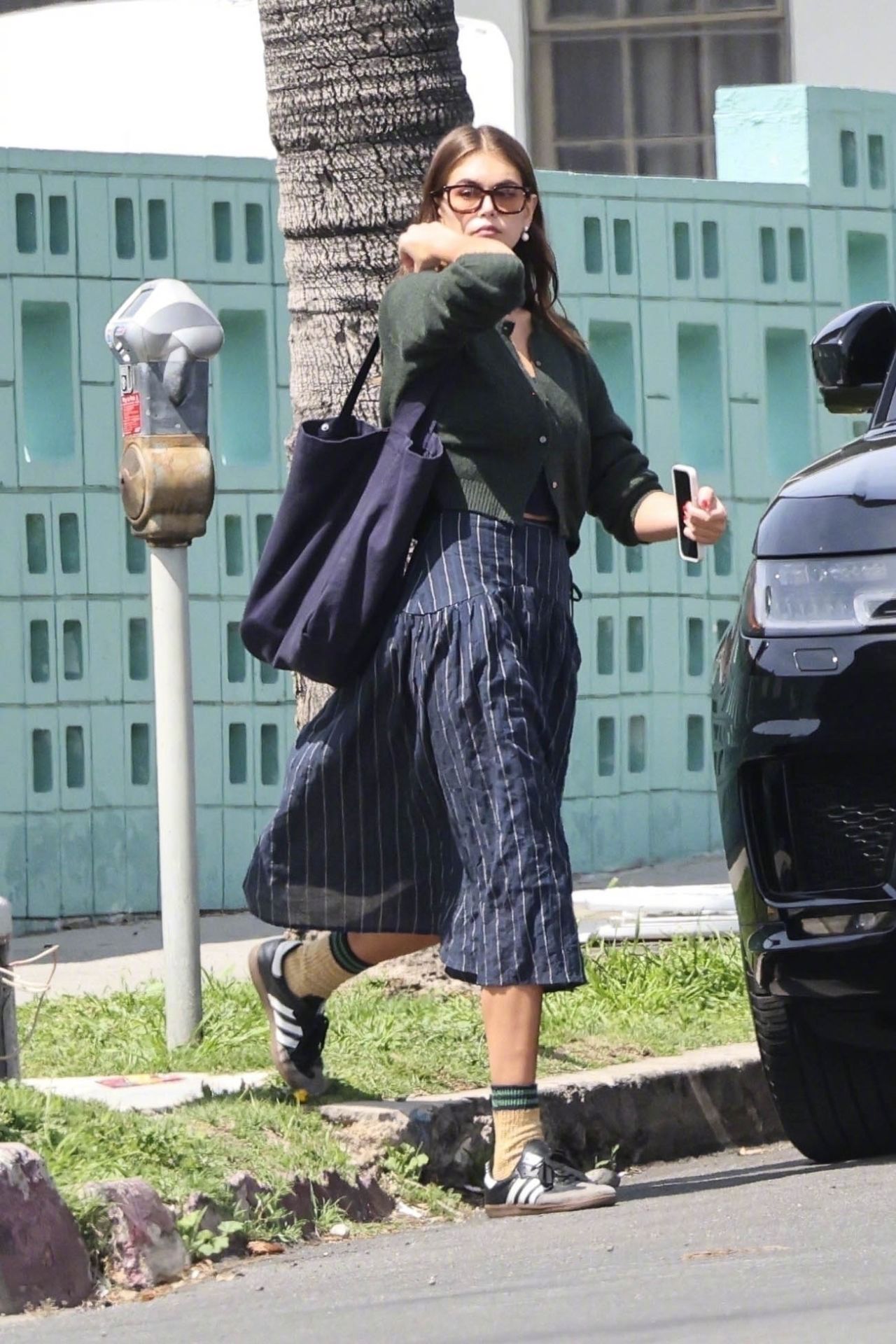 kaiagerber在洛杉矶外出的街拍