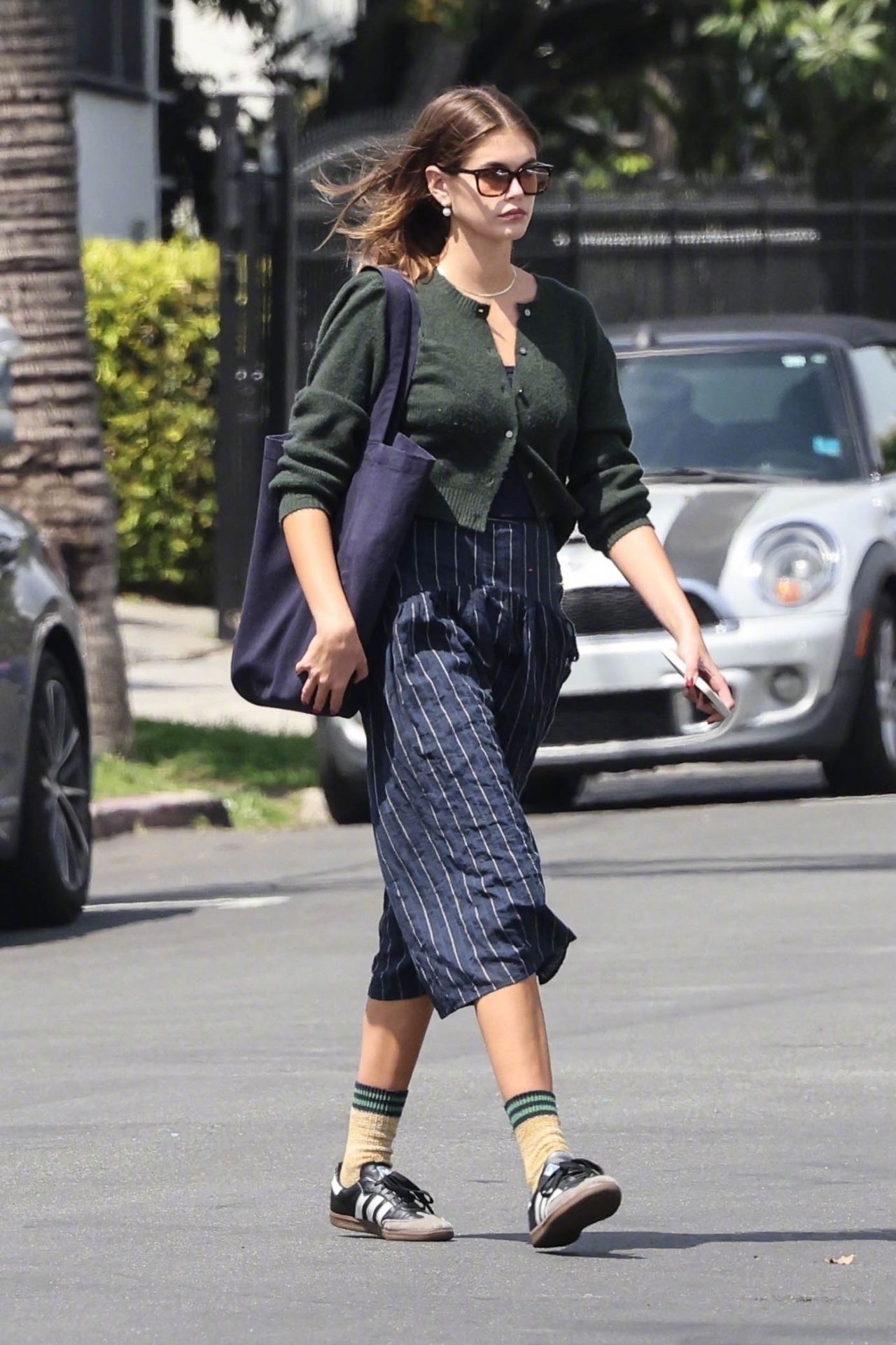 kaiagerber在洛杉矶外出的街拍