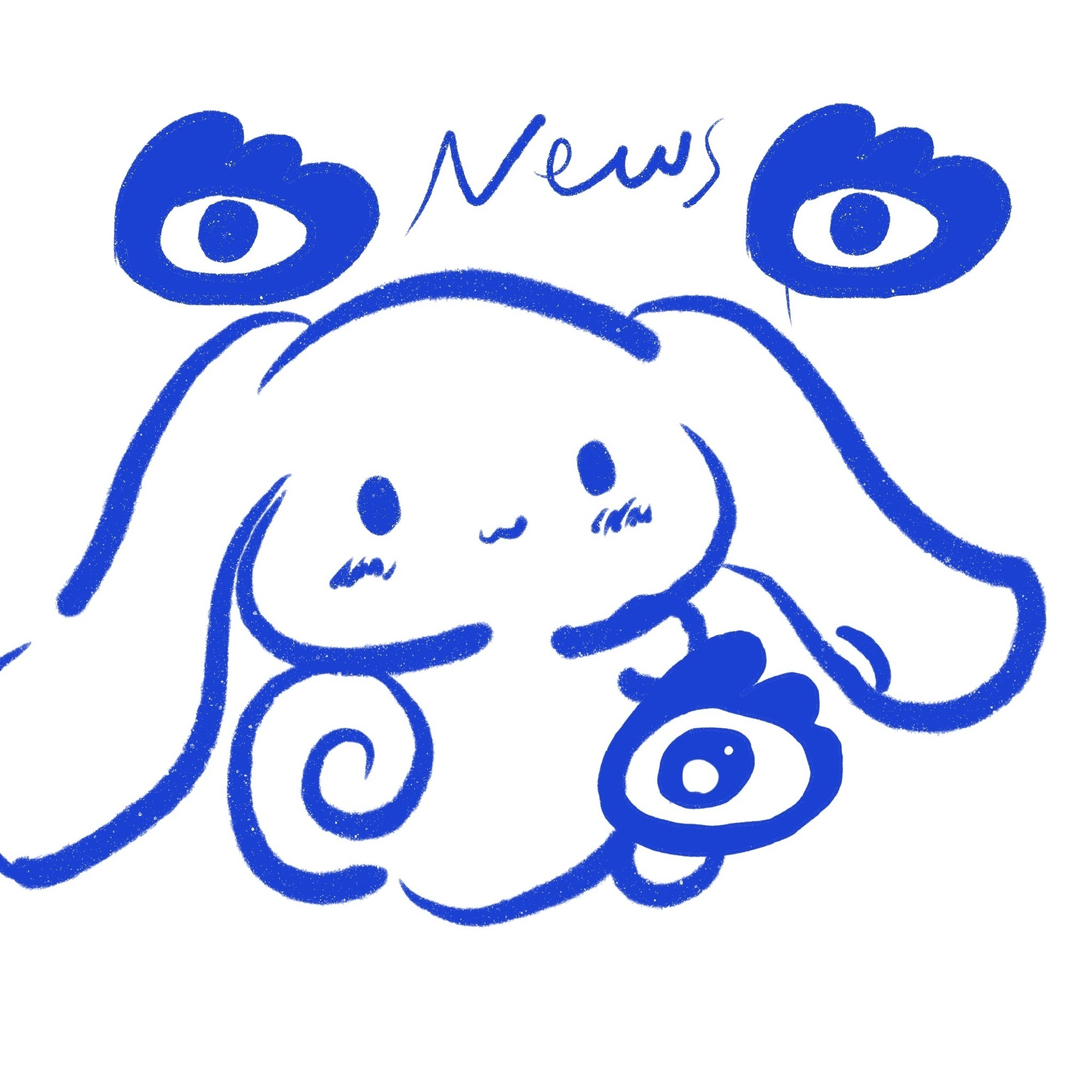 玉桂狗小组件图标素材太可爱啦