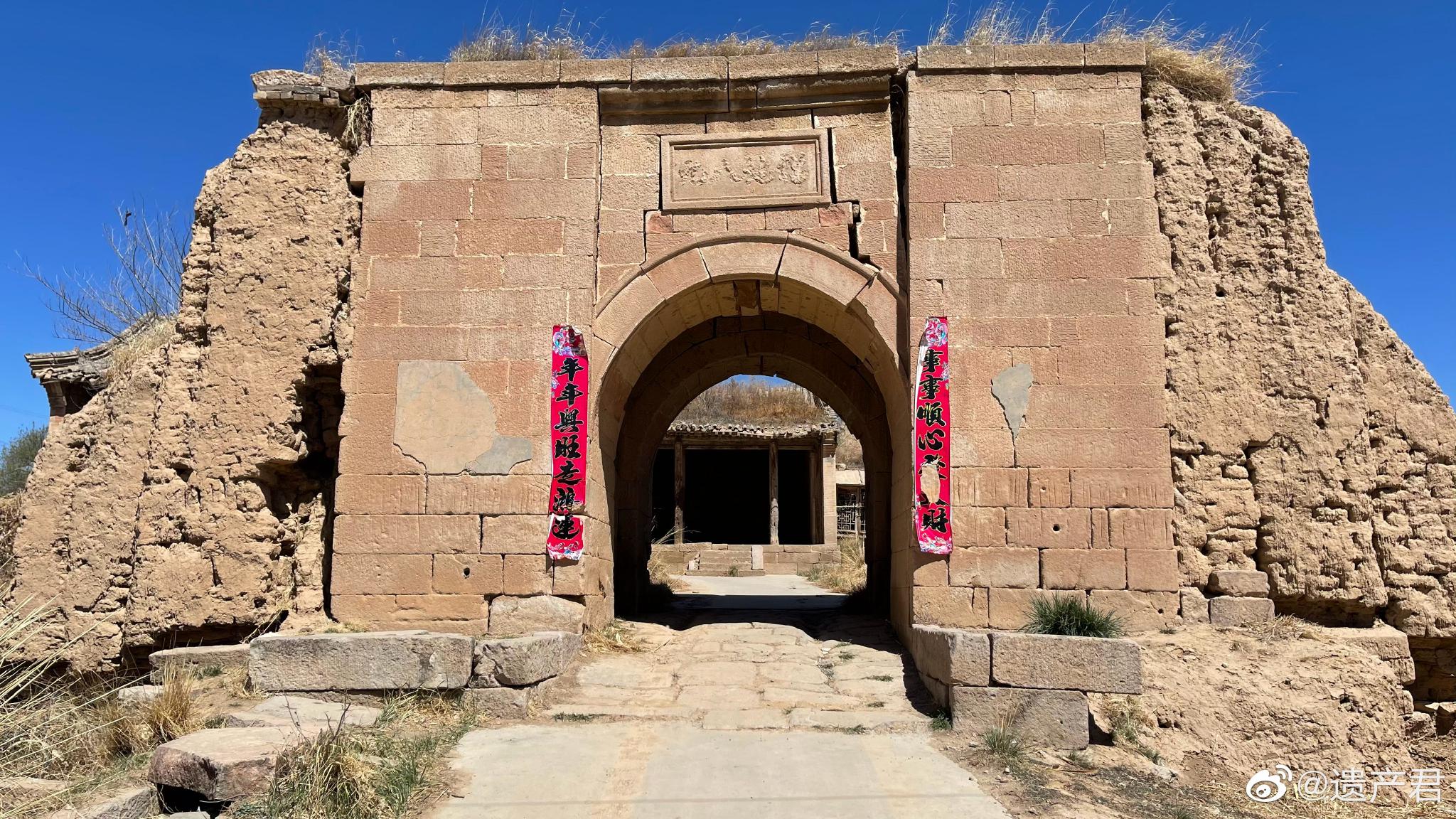 河北蔚县古堡,蓝天下的昔日记忆