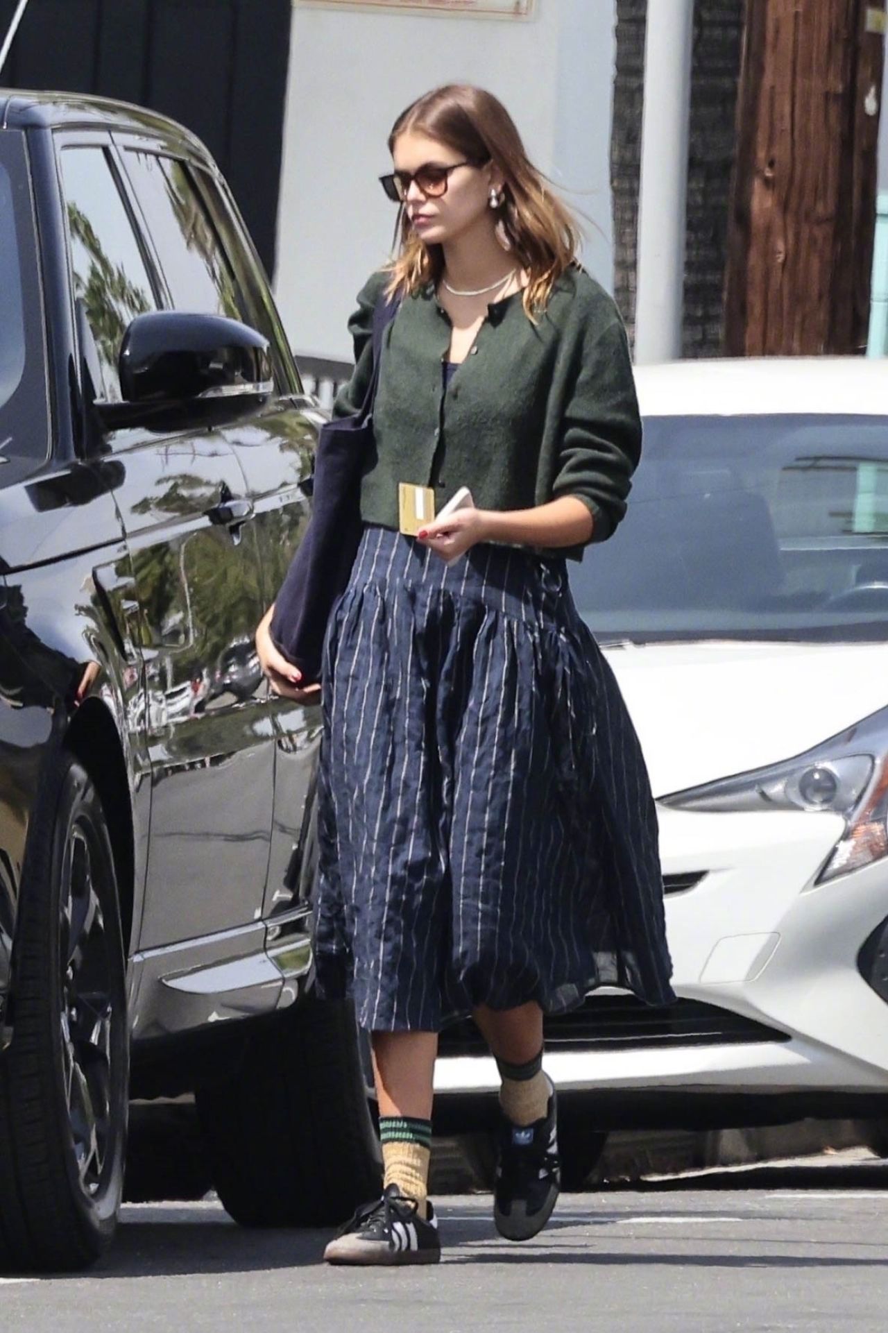 kaiagerber在洛杉矶外出的街拍