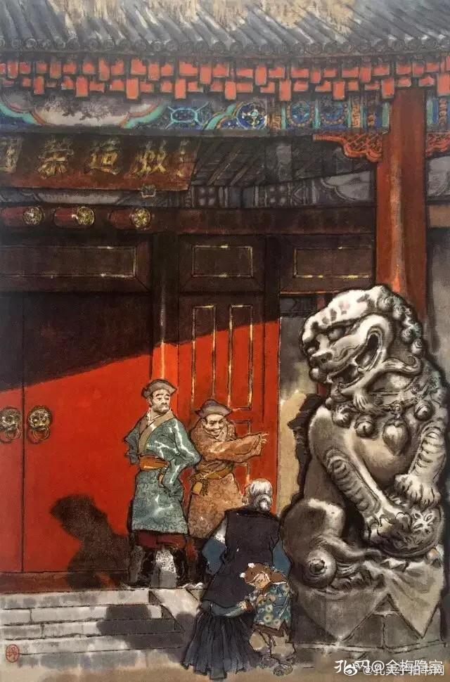 戴邦敦绘《红楼梦》,来自书友金梅隐室的分享