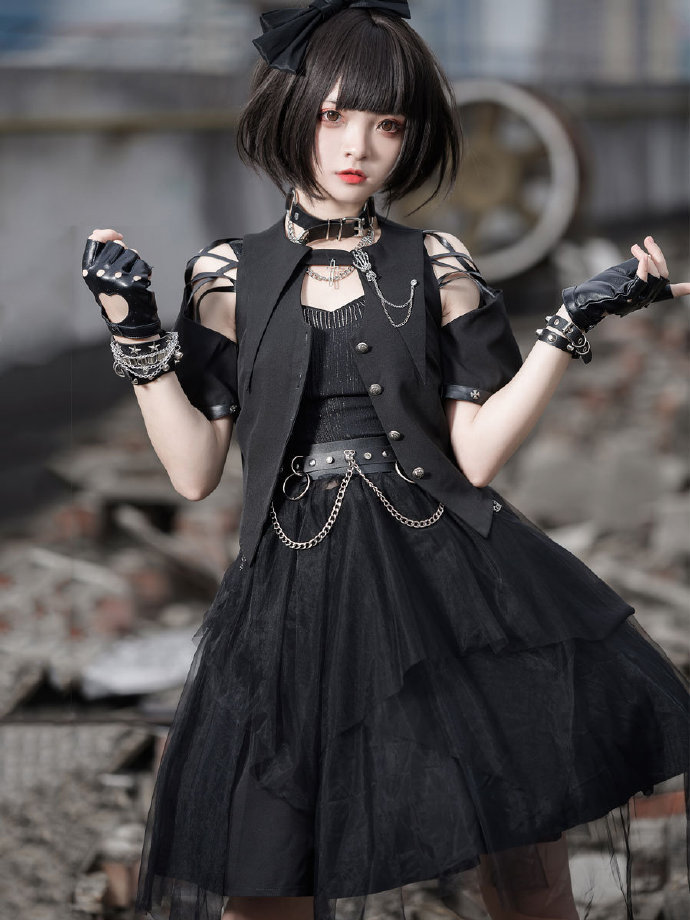 哥特风服饰绘制参考