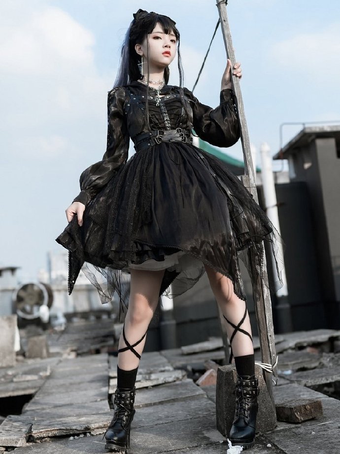 哥特风服饰绘制参考