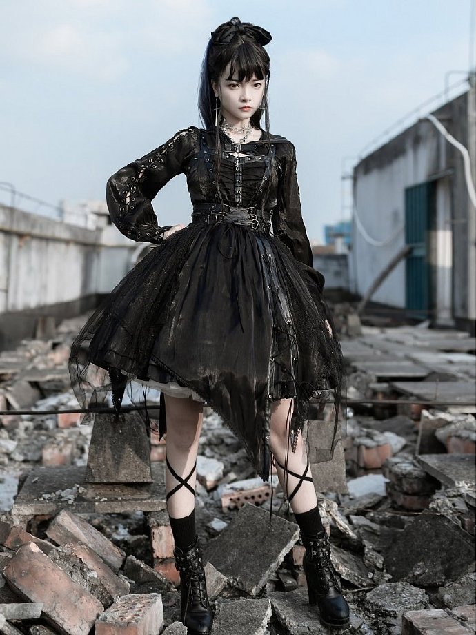 哥特风服饰绘制参考