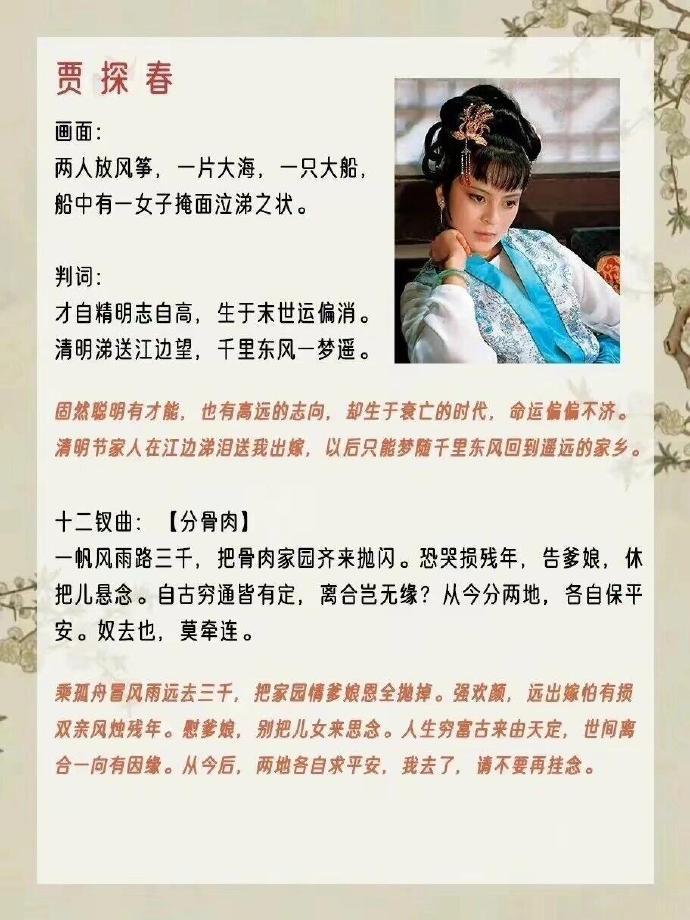 《红楼梦》金陵十二钗的判词和梦曲,各自解析|十二钗|判词|红楼梦