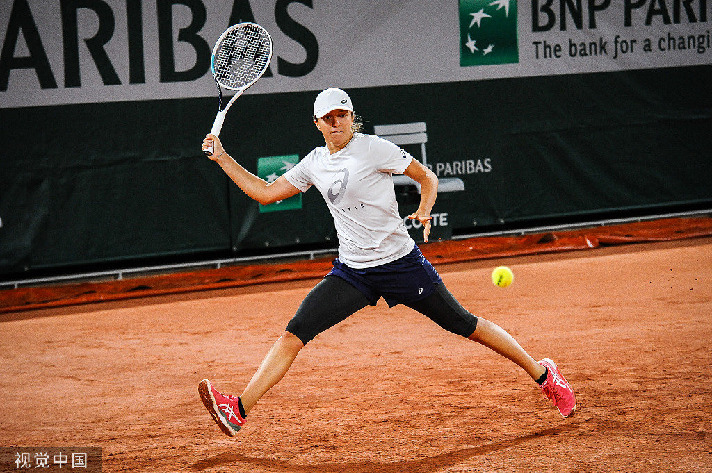 斯维亚泰克积极训练备战,准备开启生涯首个大满贯卫冕之旅