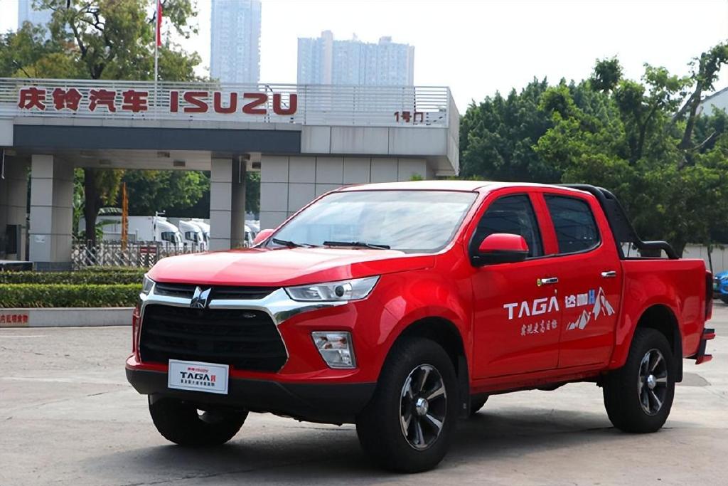 全网场地首测庆铃五十铃taga达咖h8at皮卡卡车之友网