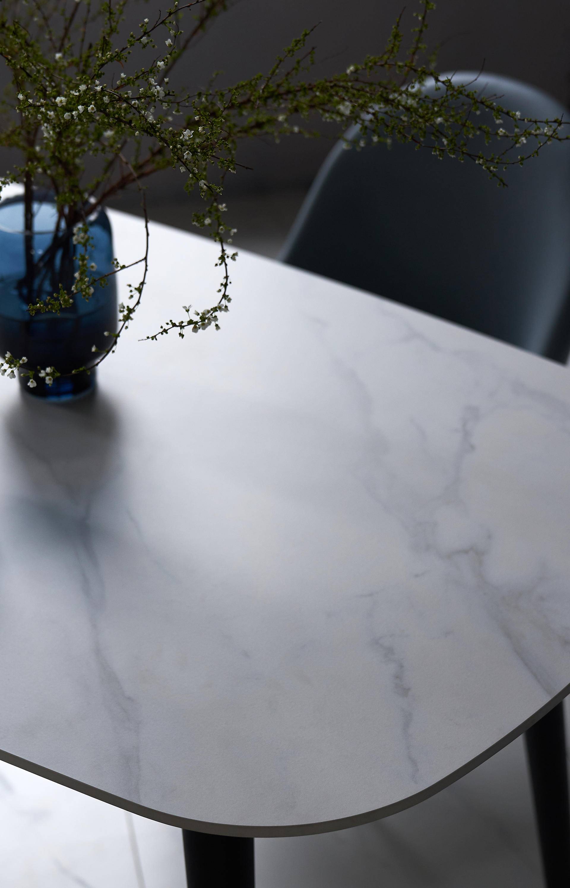 贝壳岩板餐桌椅入手体验报告|贝壳|餐桌椅|大理石_新浪新闻