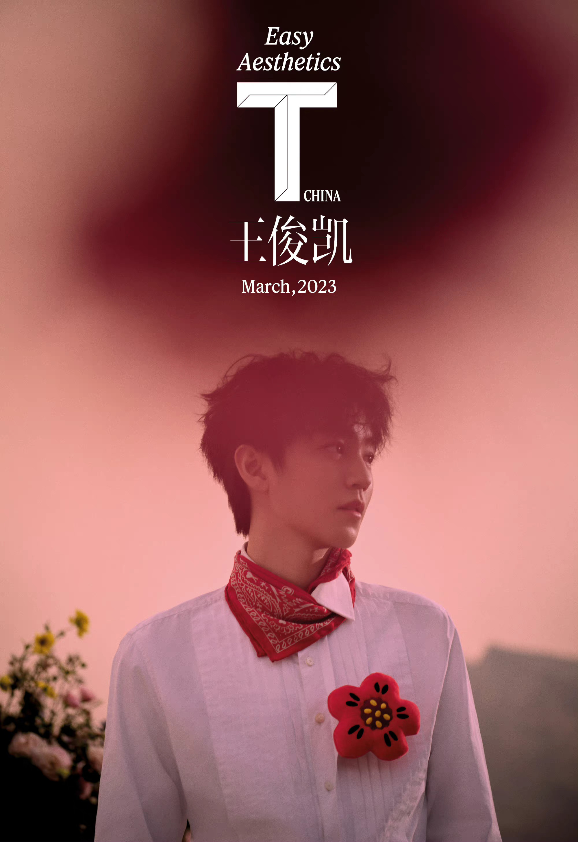 王俊凯t锦绣三月刊封面预告 漫山薄粉,初春来……_高清图集_新浪网