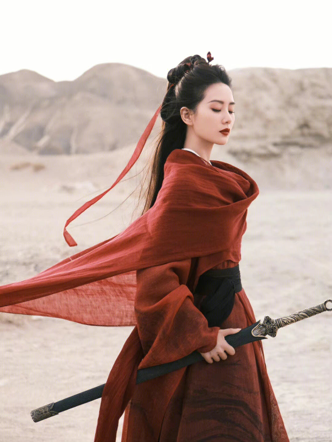 刘诗诗红颜执剑小姐姐好飒啊