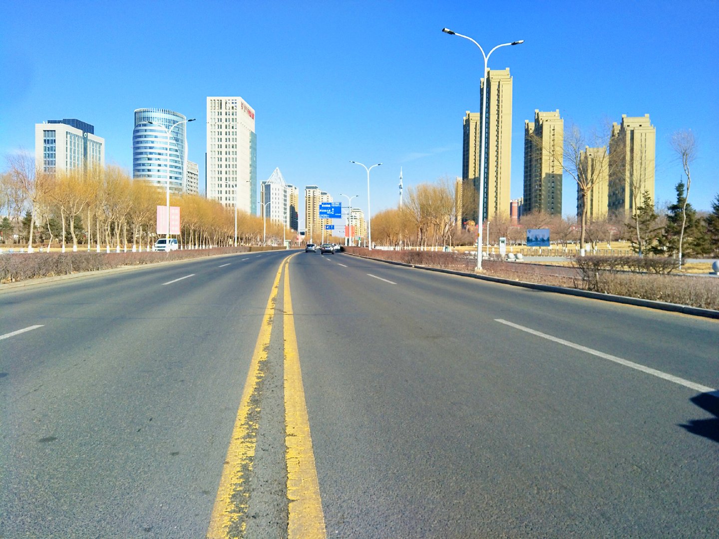 通辽市阿古拉大街四季风光,原创拍摄_新浪新闻