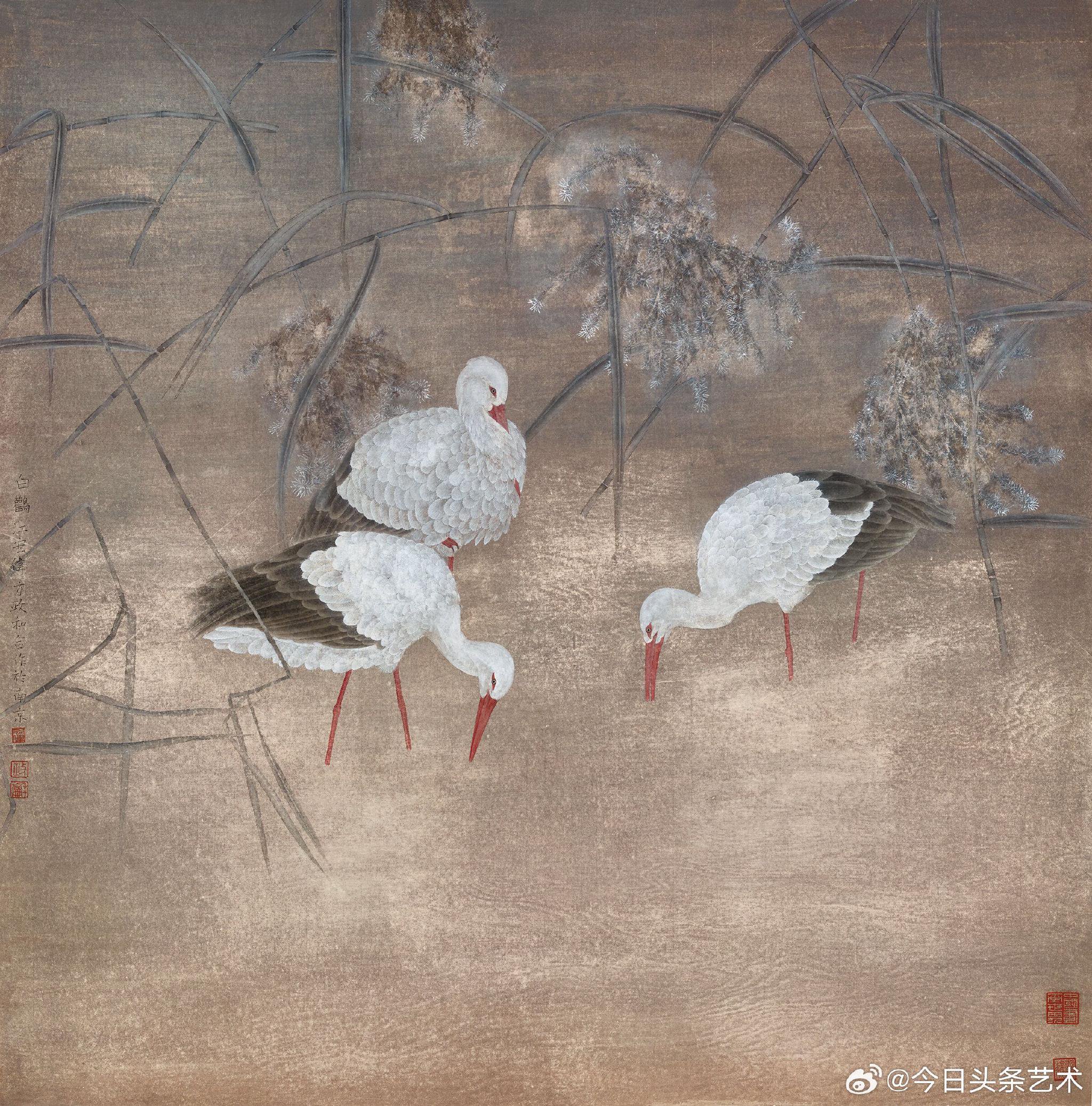 画家江宏伟花鸟画