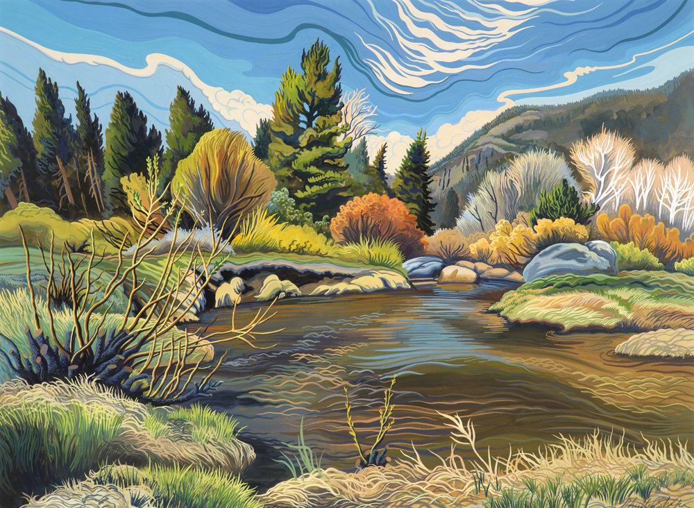 感觉会动的静态风景画 | phyllisshafer